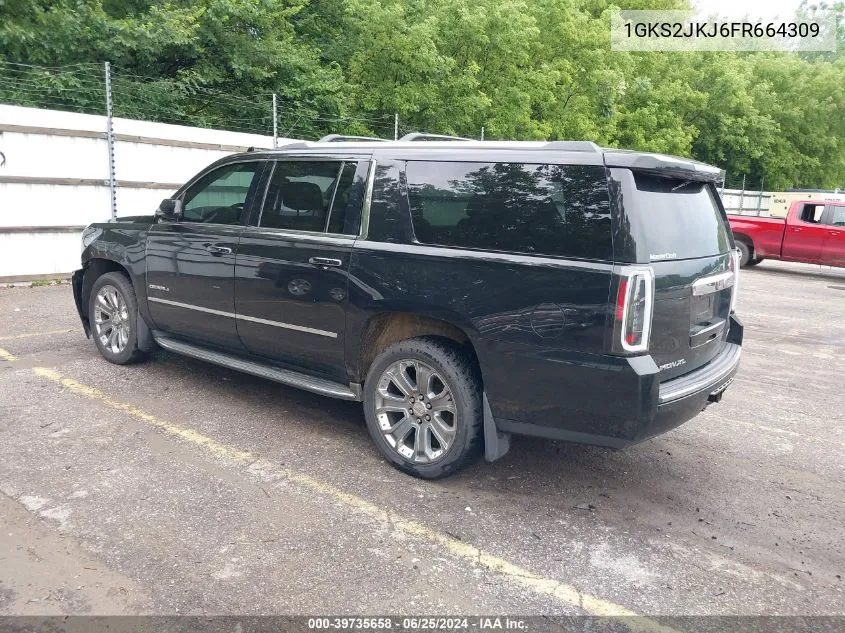 1GKS2JKJ6FR664309 2015 GMC Yukon Xl 1500 Denali