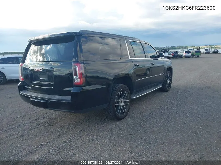 1GKS2HKC6FR223600 2015 GMC Yukon Xl 1500 Slt