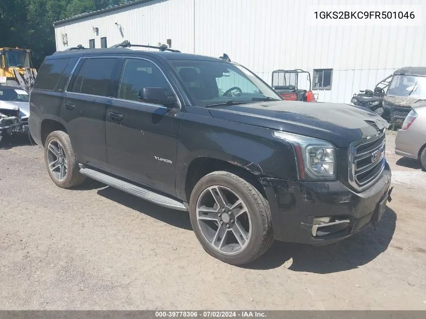 2015 GMC Yukon Slt VIN: 1GKS2BKC9FR501046 Lot: 39778306