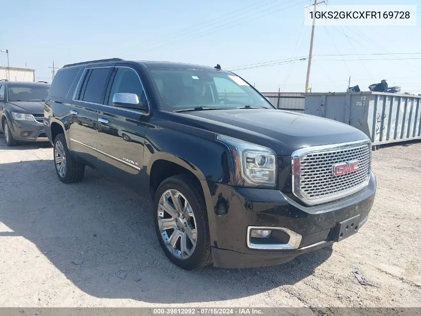 1GKS2GKCXFR169728 2015 GMC Yukon Xl 1500 Sle