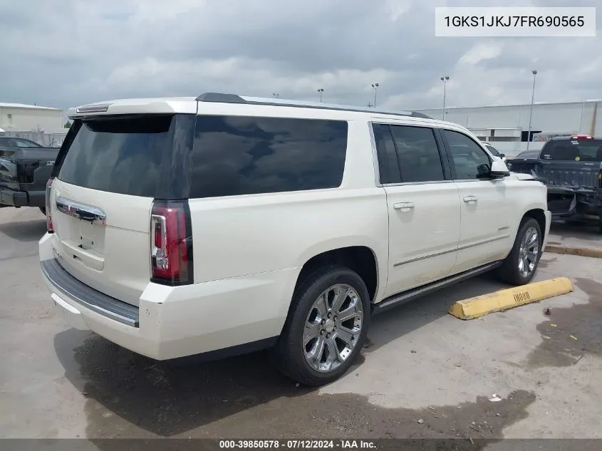 1GKS1JKJ7FR690565 2015 GMC Yukon Xl 1500 Denali