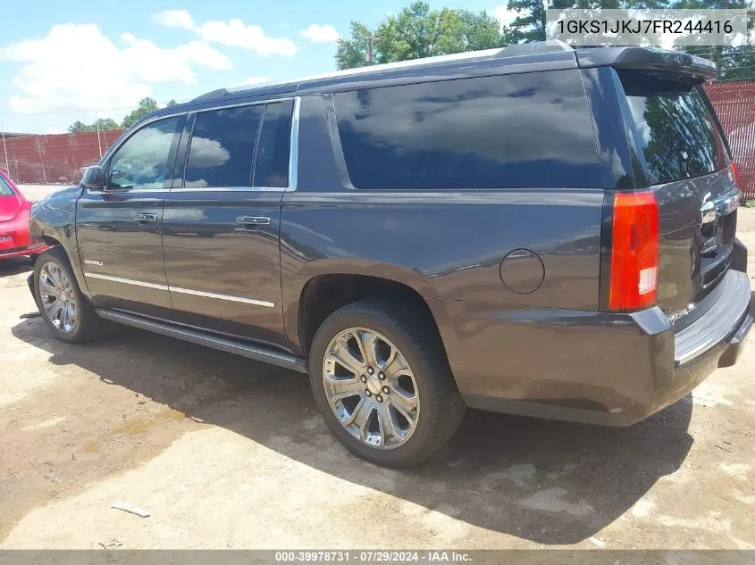 1GKS1JKJ7FR244416 2015 GMC Yukon Xl 1500 Denali