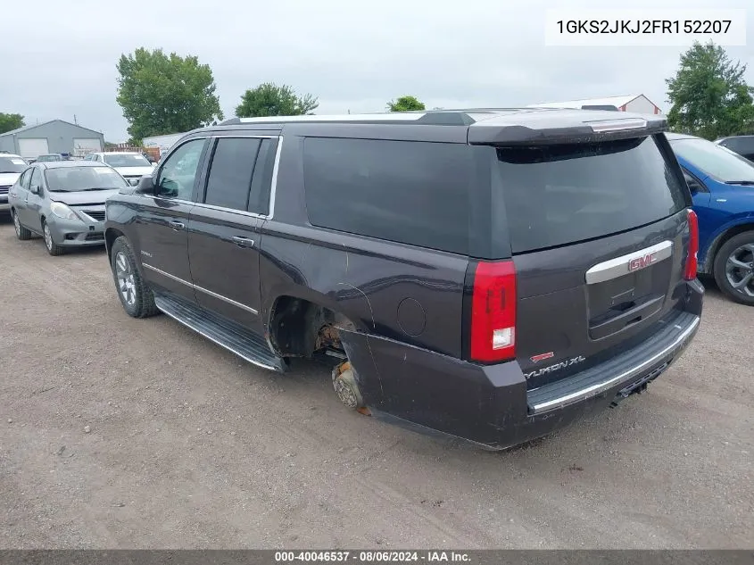 1GKS2JKJ2FR152207 2015 GMC Yukon Xl 1500 Denali