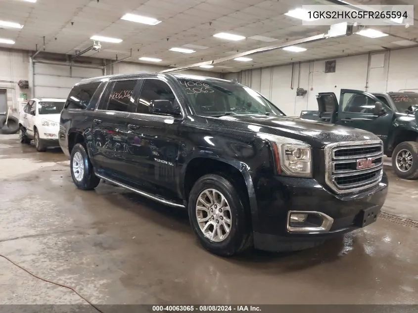 1GKS2HKC5FR265594 2015 GMC Yukon Xl 1500 Slt