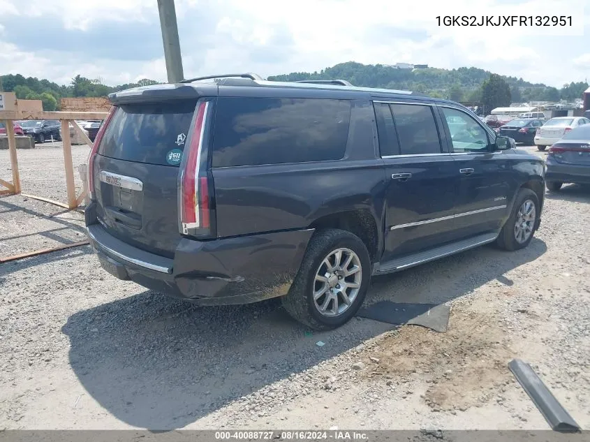 1GKS2JKJXFR132951 2015 GMC Yukon Xl 1500 Denali