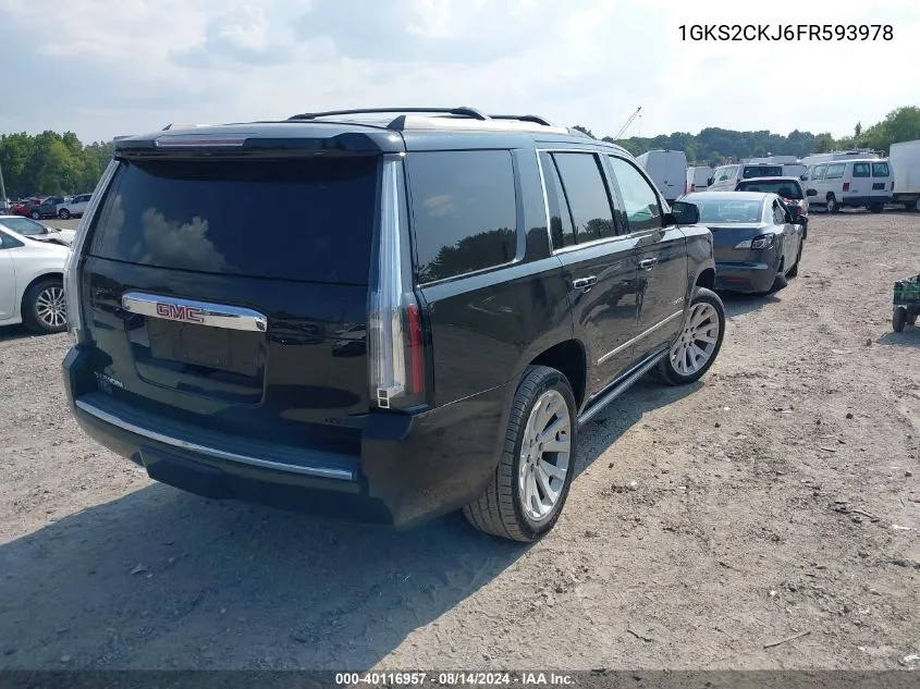 1GKS2CKJ6FR593978 2015 GMC Yukon Denali