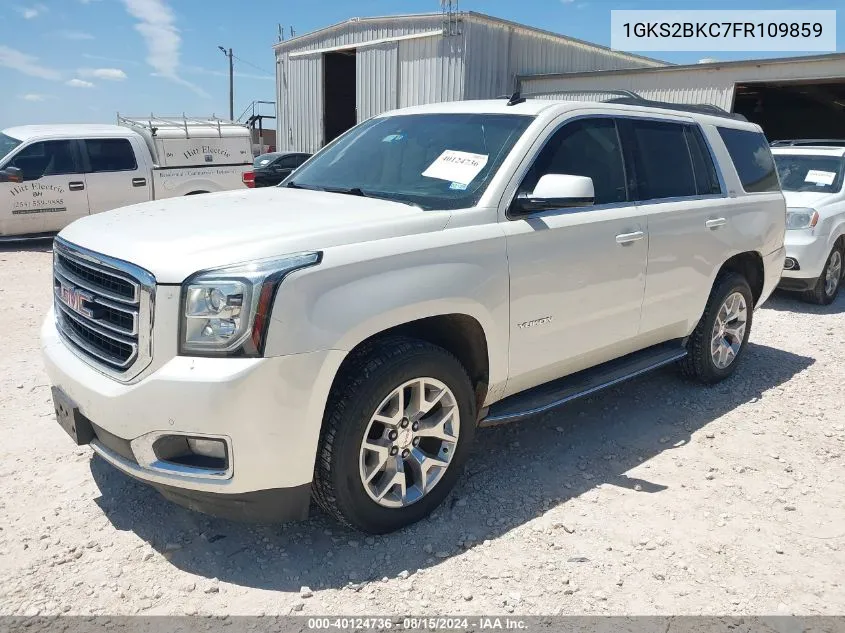 1GKS2BKC7FR109859 2015 GMC Yukon Slt