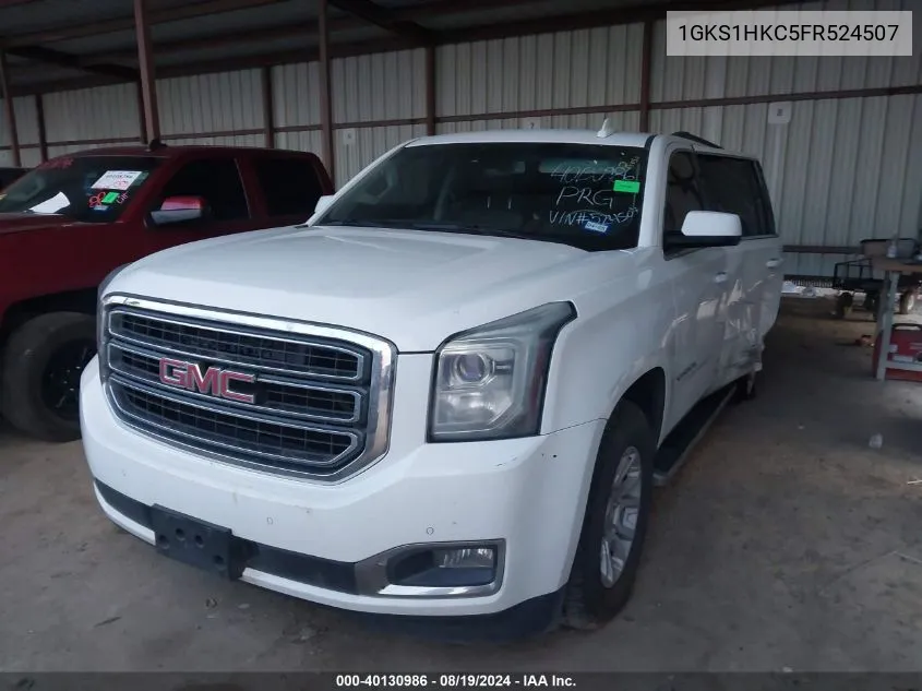 2015 GMC Yukon Xl 1500 Slt VIN: 1GKS1HKC5FR524507 Lot: 40130986