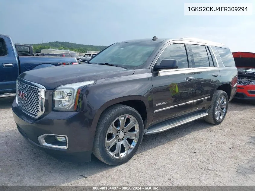 1GKS2CKJ4FR309294 2015 GMC Yukon Denali