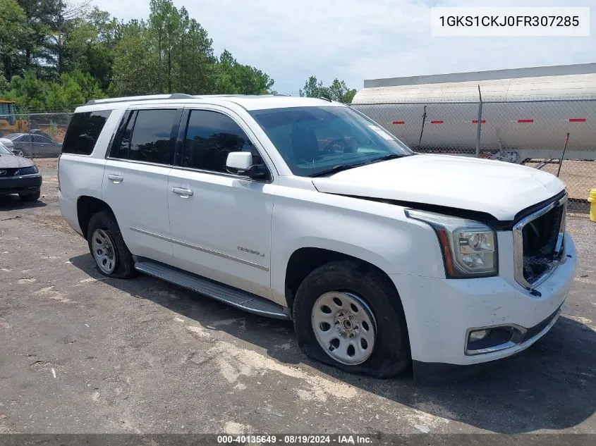 2015 GMC Yukon Denali VIN: 1GKS1CKJ0FR307285 Lot: 40135649