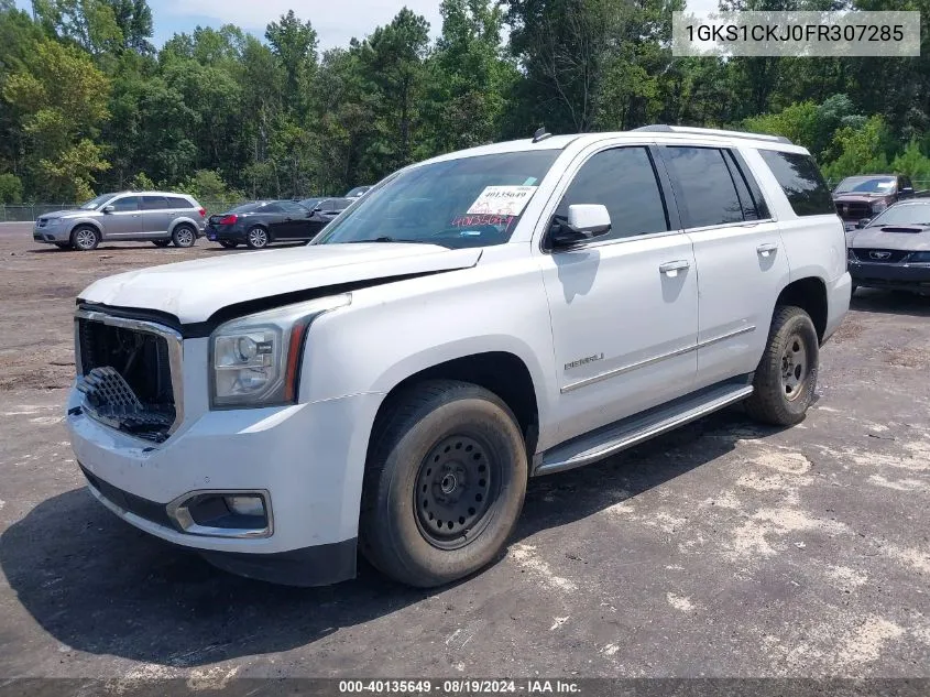 1GKS1CKJ0FR307285 2015 GMC Yukon Denali