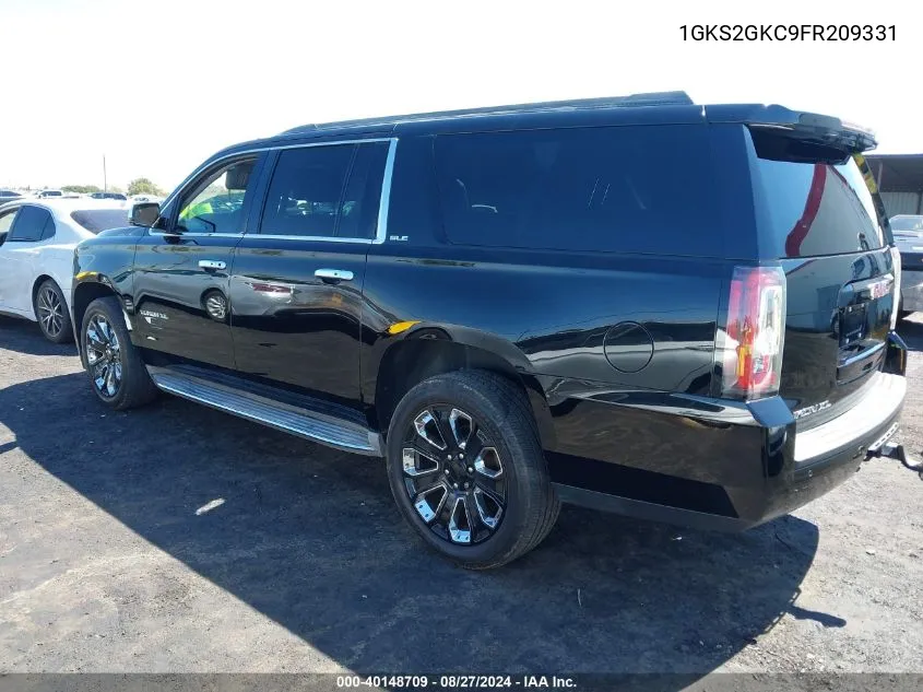 1GKS2GKC9FR209331 2015 GMC Yukon Xl 1500 Sle