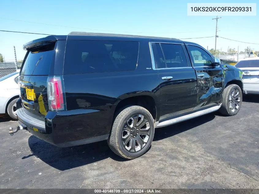 1GKS2GKC9FR209331 2015 GMC Yukon Xl 1500 Sle