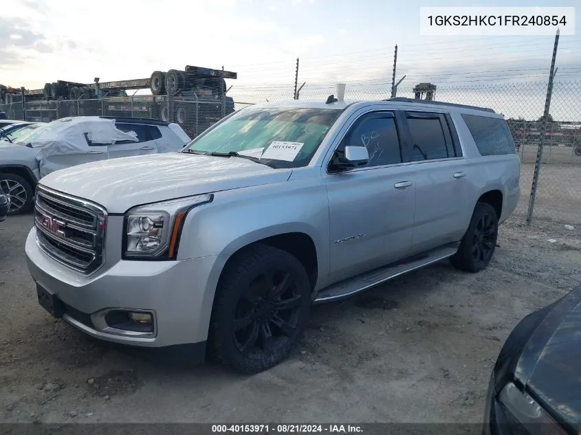 1GKS2HKC1FR240854 2015 GMC Yukon Xl 1500 Slt