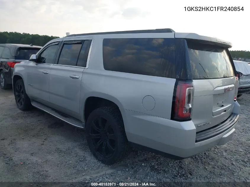 2015 GMC Yukon Xl 1500 Slt VIN: 1GKS2HKC1FR240854 Lot: 40153971