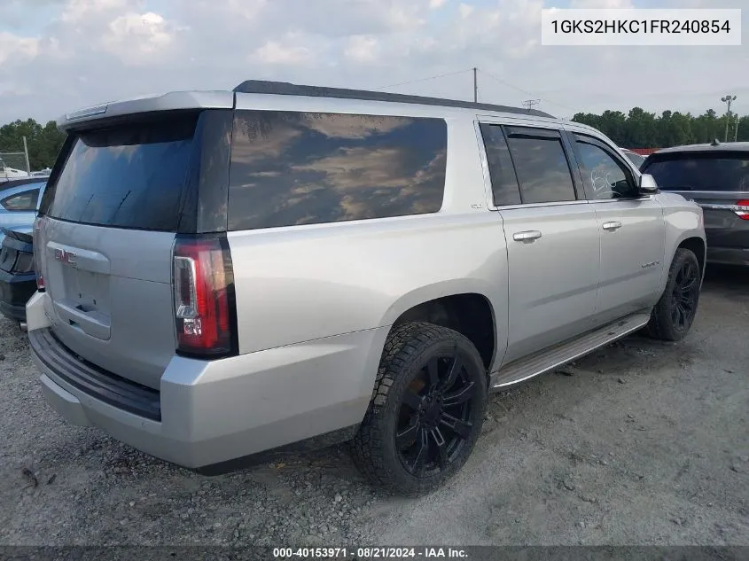 1GKS2HKC1FR240854 2015 GMC Yukon Xl 1500 Slt