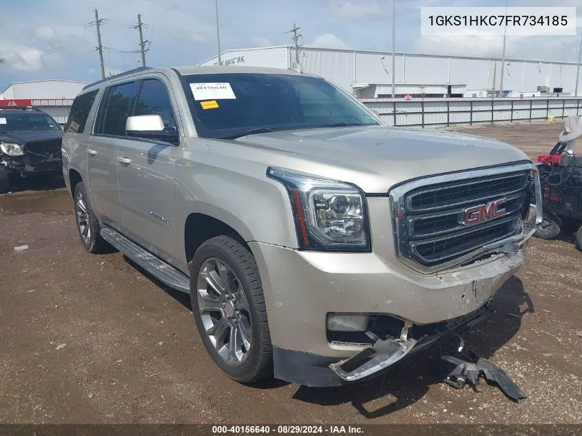 2015 GMC Yukon Xl 1500 Slt VIN: 1GKS1HKC7FR734185 Lot: 40156640