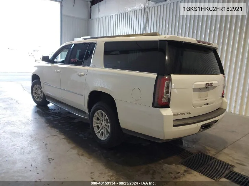 1GKS1HKC2FR182921 2015 GMC Yukon Xl 1500 Slt