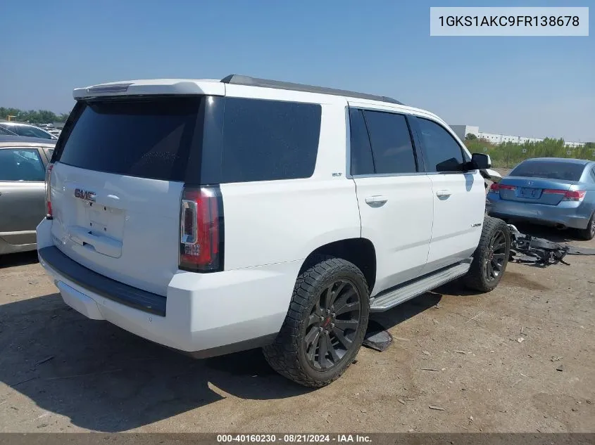 1GKS1AKC9FR138678 2015 GMC Yukon Sle