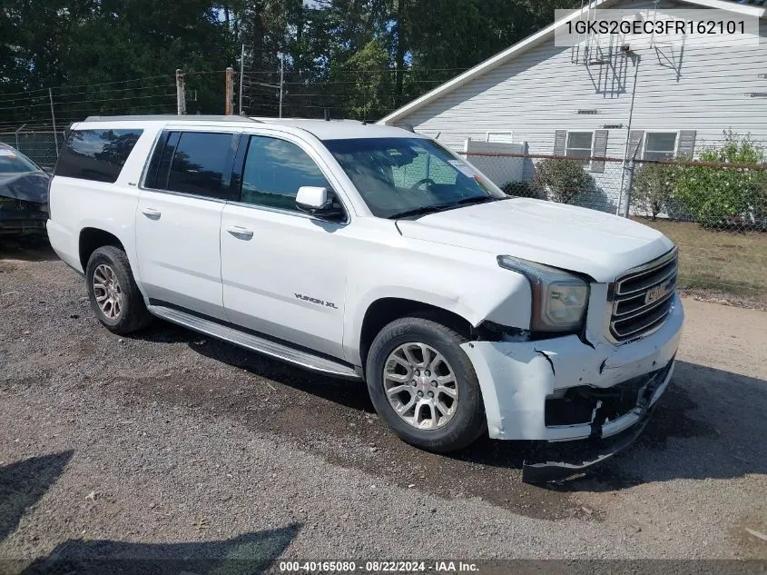 2015 GMC Yukon Xl 1500 Sle VIN: 1GKS2GEC3FR162101 Lot: 40165080