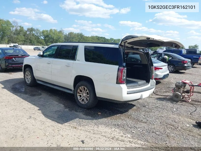 2015 GMC Yukon Xl 1500 Sle VIN: 1GKS2GEC3FR162101 Lot: 40165080