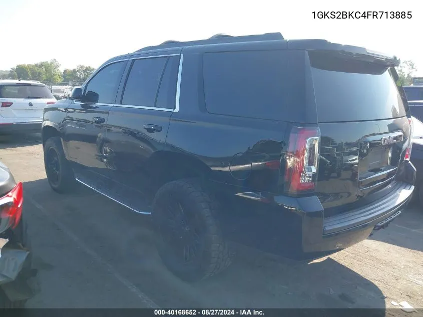 2015 GMC Yukon Slt VIN: 1GKS2BKC4FR713885 Lot: 40168652