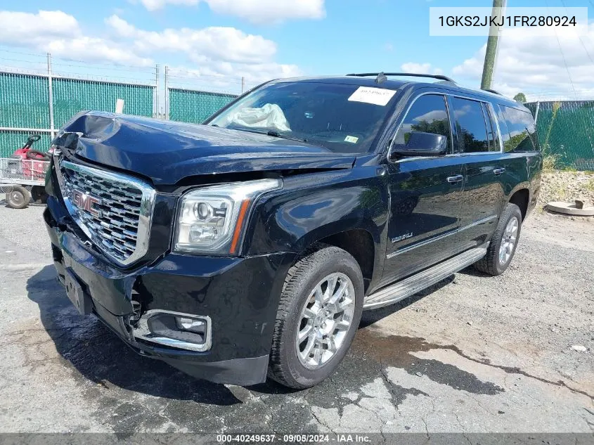 1GKS2JKJ1FR280924 2015 GMC Yukon Xl Denali