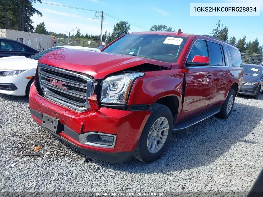 2015 GMC Yukon Xl 1500 Slt VIN: 1GKS2HKC0FR528834 Lot: 40294678