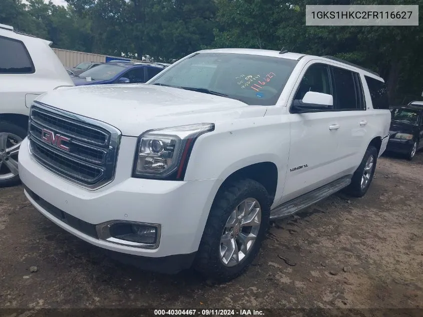 1GKS1HKC2FR116627 2015 GMC Yukon Xl 1500 Slt