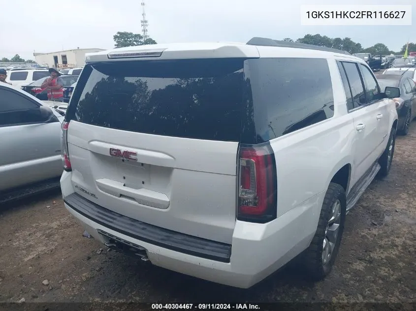 2015 GMC Yukon Xl 1500 Slt VIN: 1GKS1HKC2FR116627 Lot: 40304467