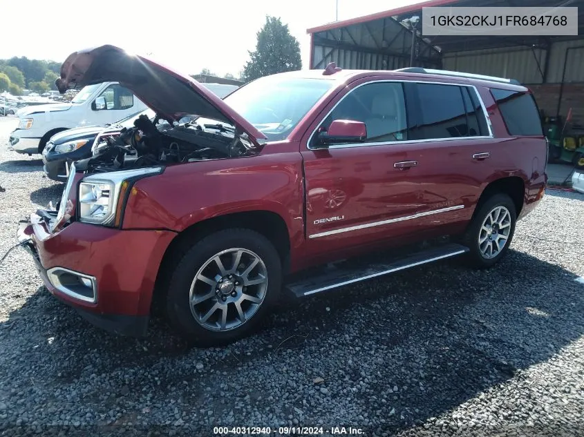 1GKS2CKJ1FR684768 2015 GMC Yukon Denali