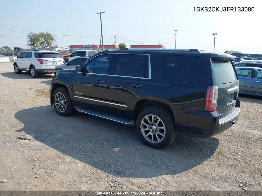 2015 GMC Yukon Denali VIN: 1GKS2CKJ3FR133080 Lot: 40313744