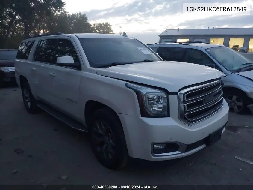 1GKS2HKC6FR612849 2015 GMC Yukon Xl K1500 Slt