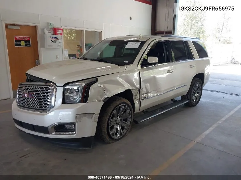 2015 GMC Yukon Denali VIN: 1GKS2CKJ9FR656975 Lot: 40371496