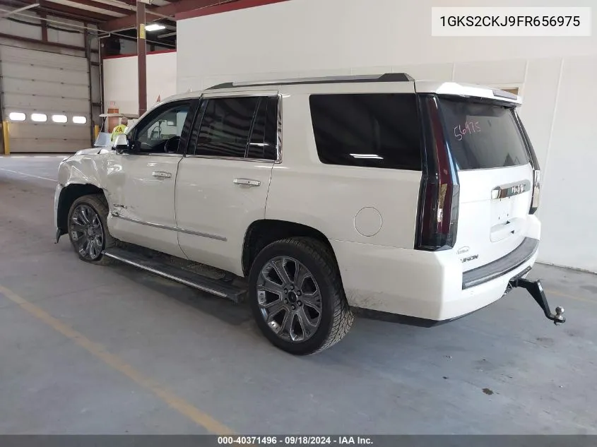 2015 GMC Yukon Denali VIN: 1GKS2CKJ9FR656975 Lot: 40371496