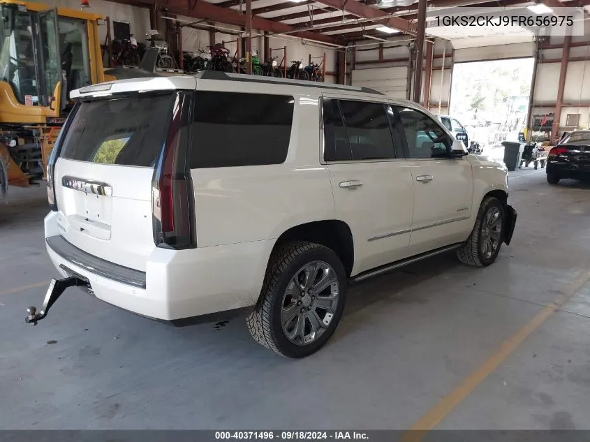 2015 GMC Yukon Denali VIN: 1GKS2CKJ9FR656975 Lot: 40371496