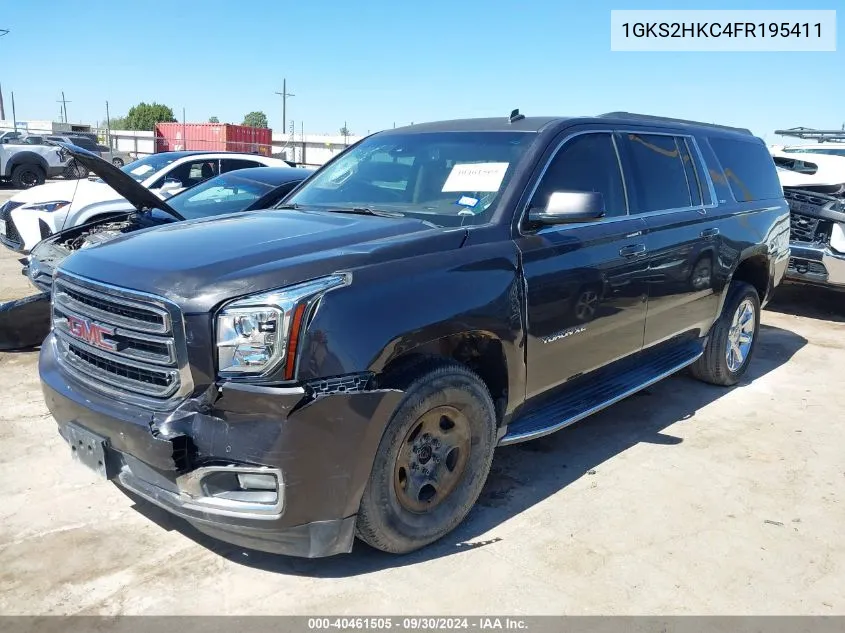 2015 GMC Yukon Xl 1500 Slt VIN: 1GKS2HKC4FR195411 Lot: 40461505