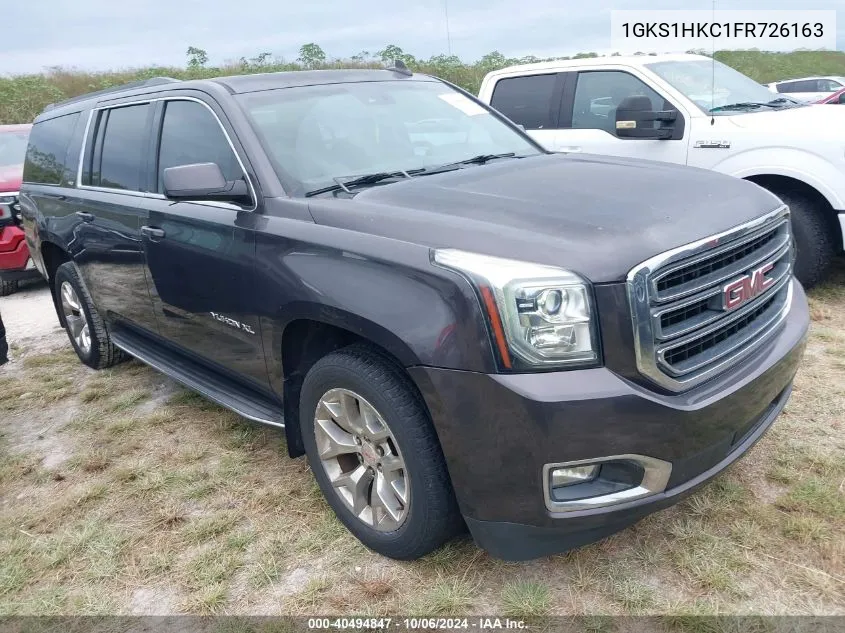 2015 GMC Yukon Xl C1500 Slt VIN: 1GKS1HKC1FR726163 Lot: 40494847