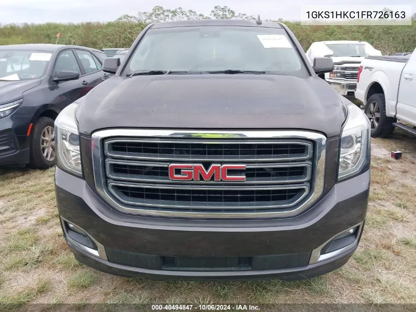 2015 GMC Yukon Xl C1500 Slt VIN: 1GKS1HKC1FR726163 Lot: 40494847