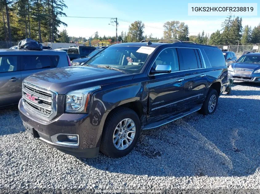 1GKS2HKC0FR238819 2015 GMC Yukon Xl 1500 Slt