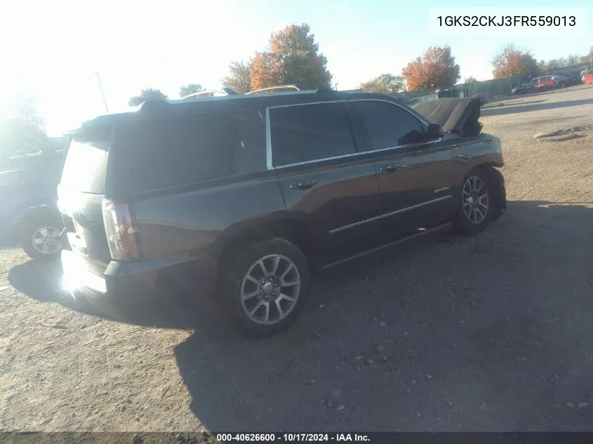 1GKS2CKJ3FR559013 2015 GMC Yukon Denali