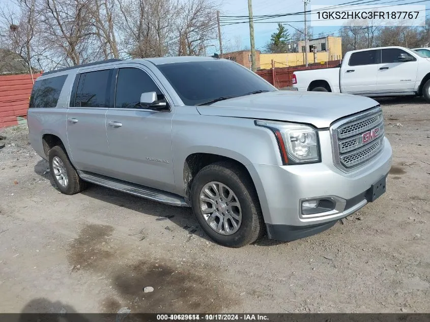 2015 GMC Yukon Xl 1500 Slt VIN: 1GKS2HKC3FR187767 Lot: 40629614