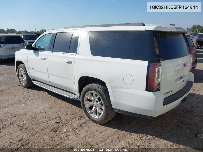 2015 GMC Yukon Xl 1500 Slt VIN: 1GKS2HKC5FR164944 Lot: 40670298