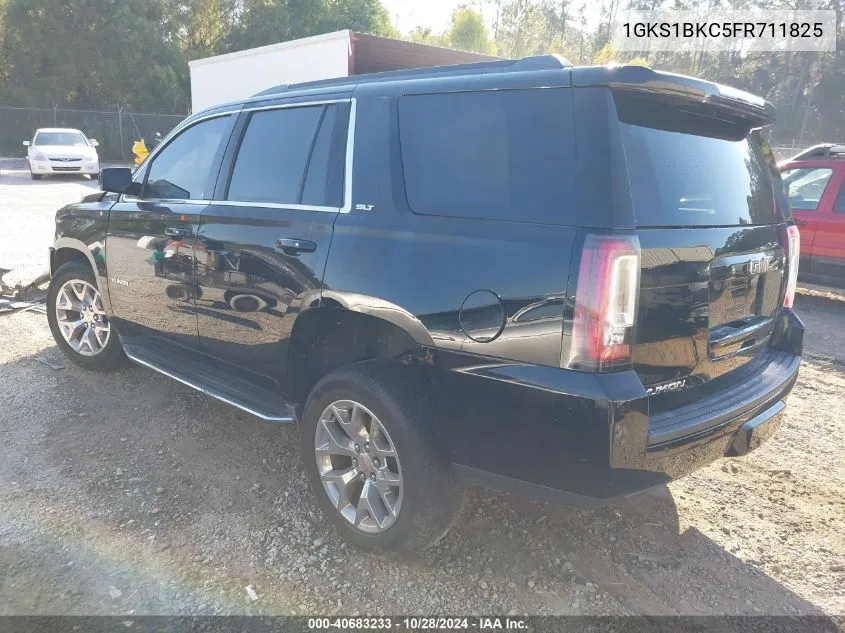 2015 GMC Yukon Slt VIN: 1GKS1BKC5FR711825 Lot: 40683233