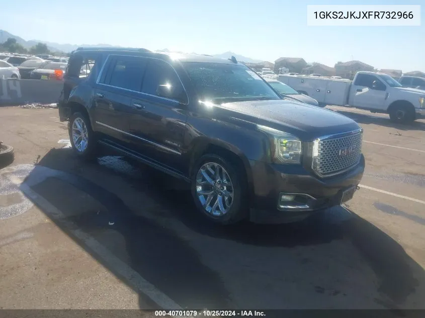 2015 GMC Yukon Xl 1500 Denali VIN: 1GKS2JKJXFR732966 Lot: 40701079