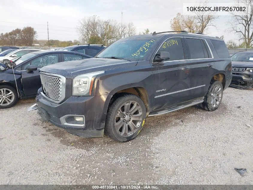 2015 GMC Yukon Denali VIN: 1GKS2CKJ8FR267082 Lot: 40733841