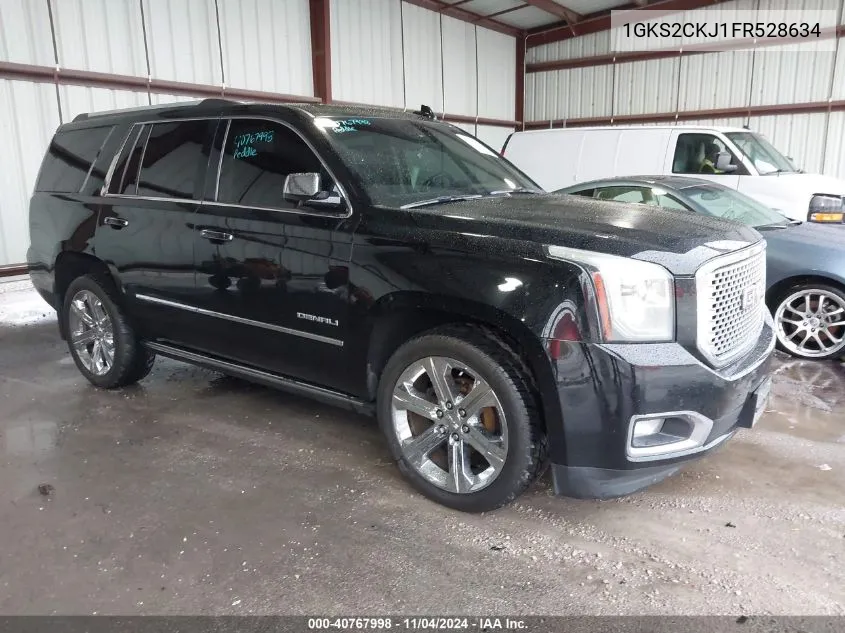 2015 GMC Yukon Denali VIN: 1GKS2CKJ1FR528634 Lot: 40767998