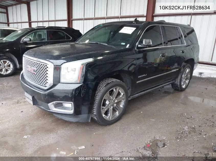 2015 GMC Yukon Denali VIN: 1GKS2CKJ1FR528634 Lot: 40767998