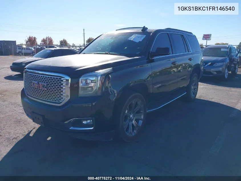 2015 GMC Yukon Slt VIN: 1GKS1BKC1FR146540 Lot: 40775272