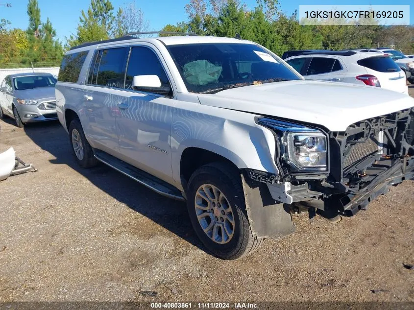 2015 GMC Yukon Xl 1500 Sle VIN: 1GKS1GKC7FR169205 Lot: 40803861